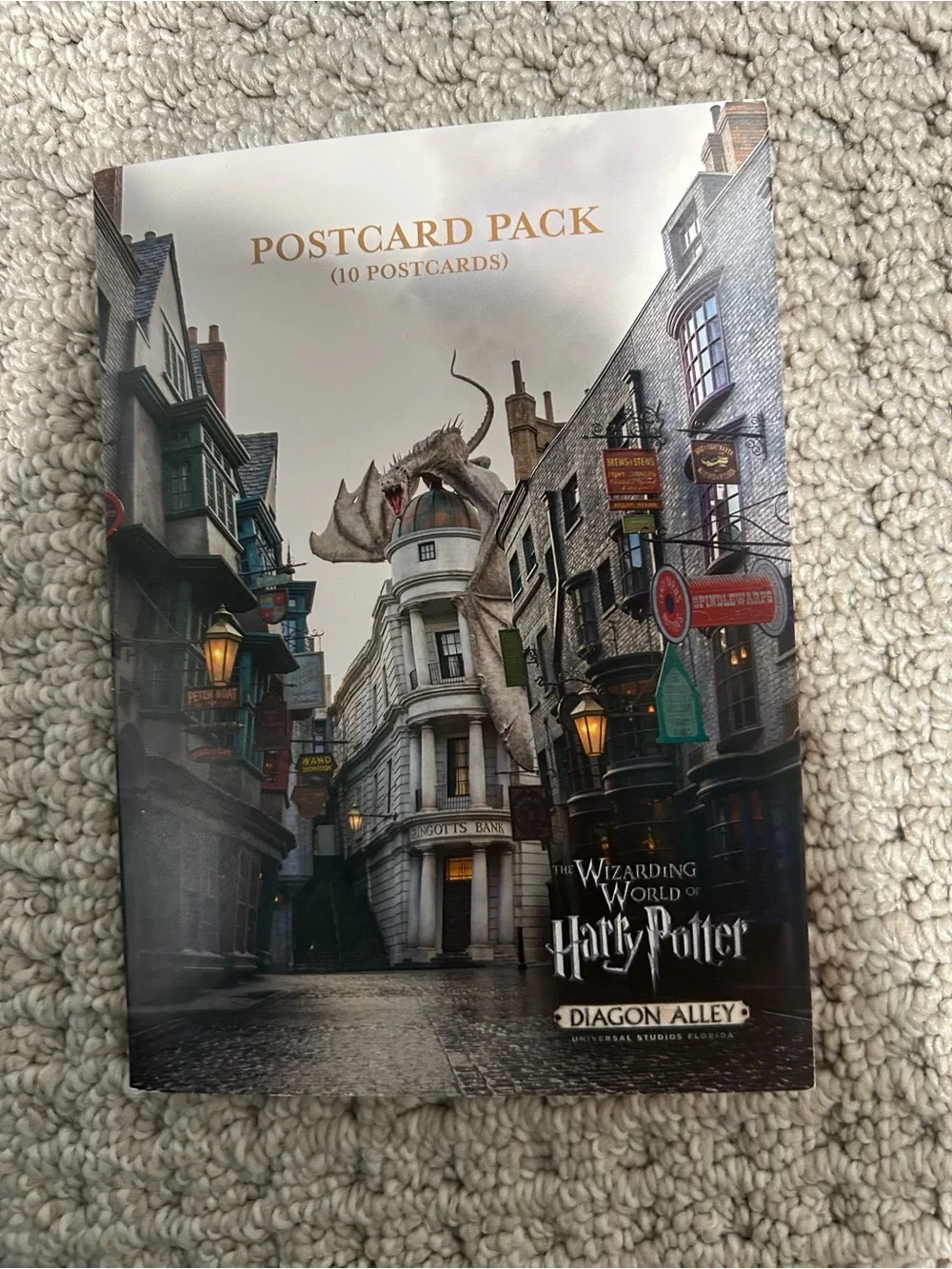 Harry Potter Tote and 9 post cards